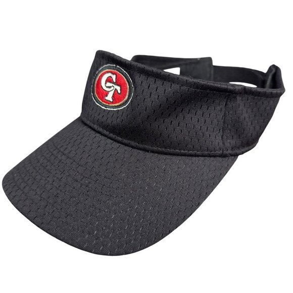 Richardson Visor Hat Pro Model No. 7440 Black CT Logo Adjustable - Picture 4 of 7